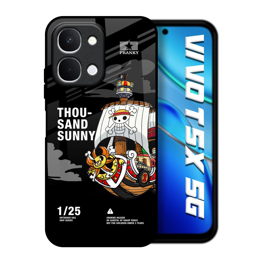 Thousand Sunny Vivo T5x 5G Glass Back Cover Online