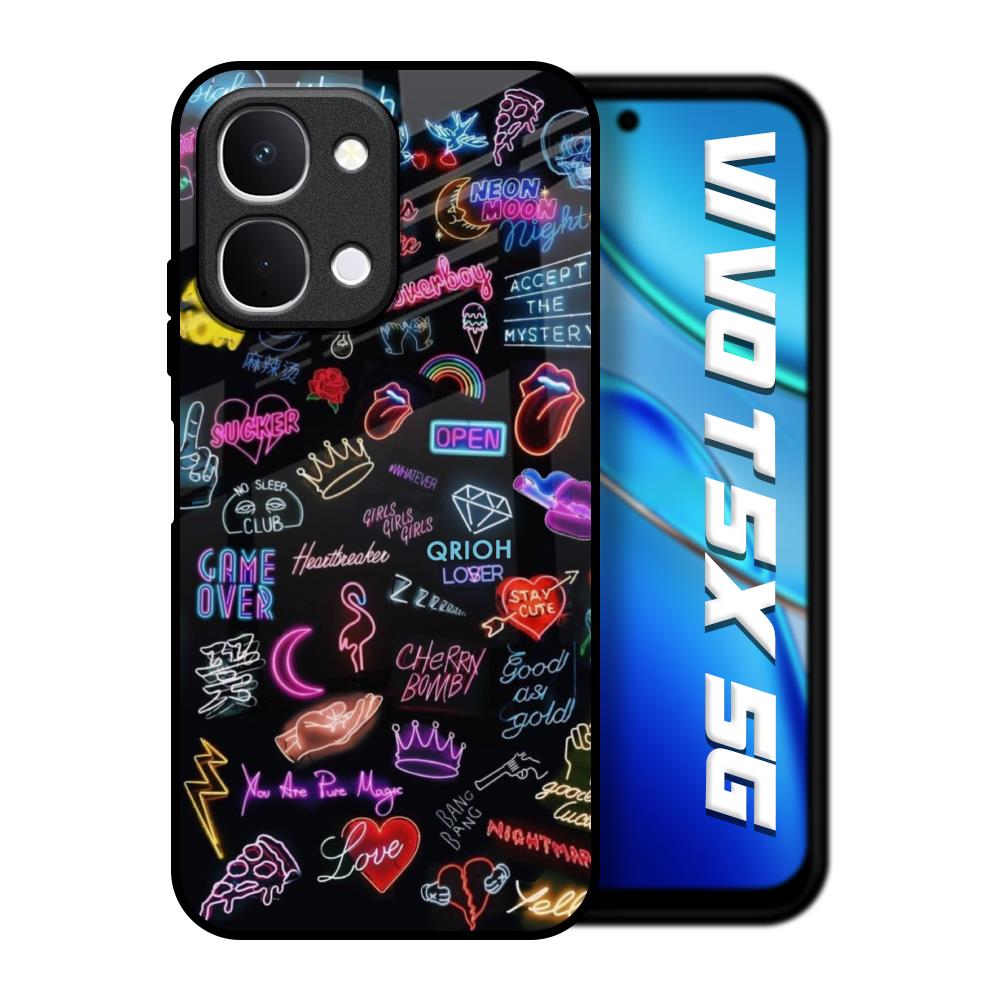 Accept The Mystery Vivo T5x 5G Glass Back Cover Online