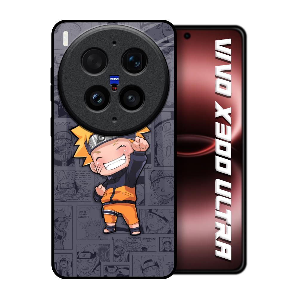 Orange Chubby Vivo X300 Ultra 5G Glass Back Cover Online