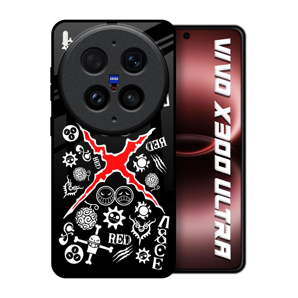 Red Zone Vivo X300 Ultra 5G Glass Back Cover Online