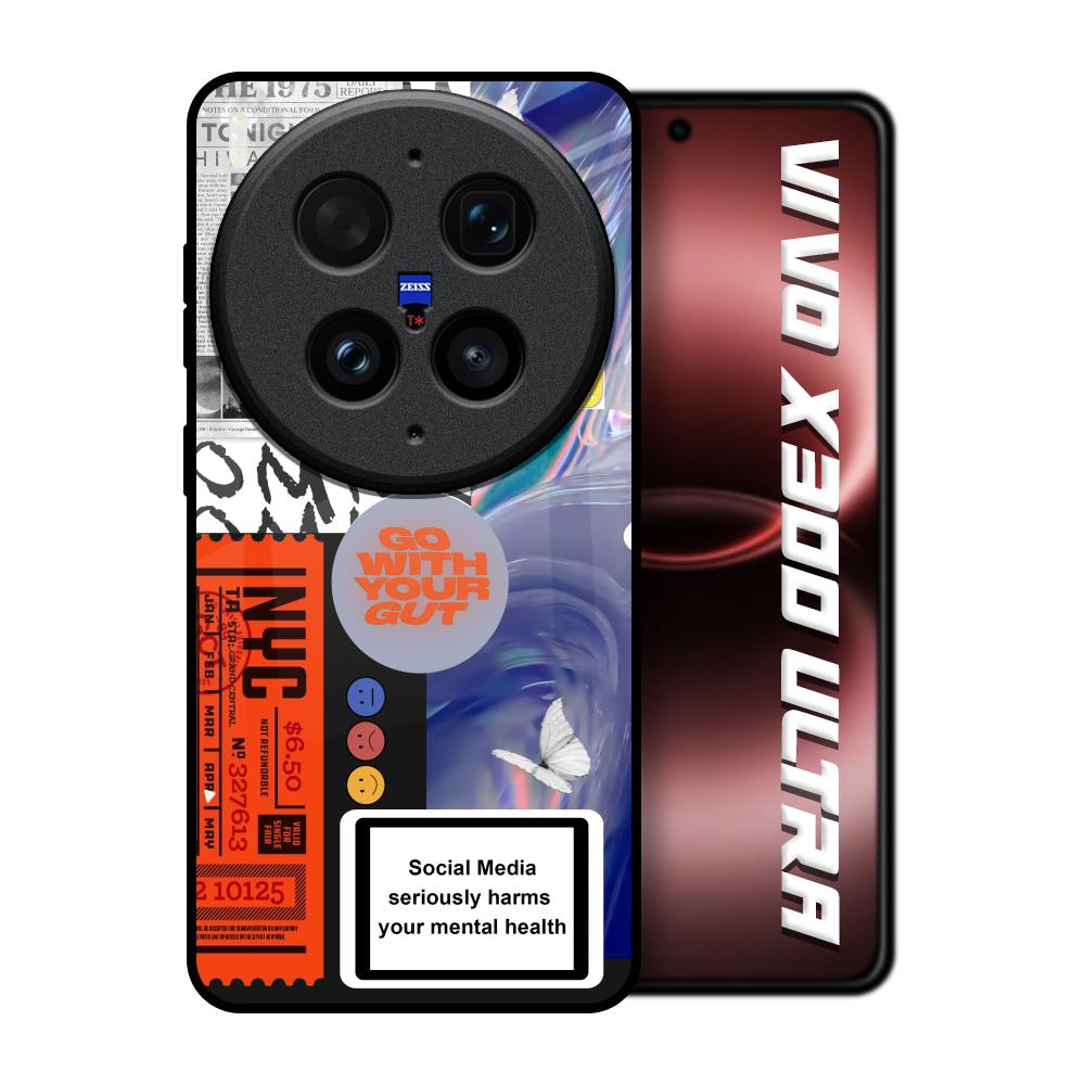 Smile for Camera Vivo X300 Ultra 5G Glass Back Cover Online
