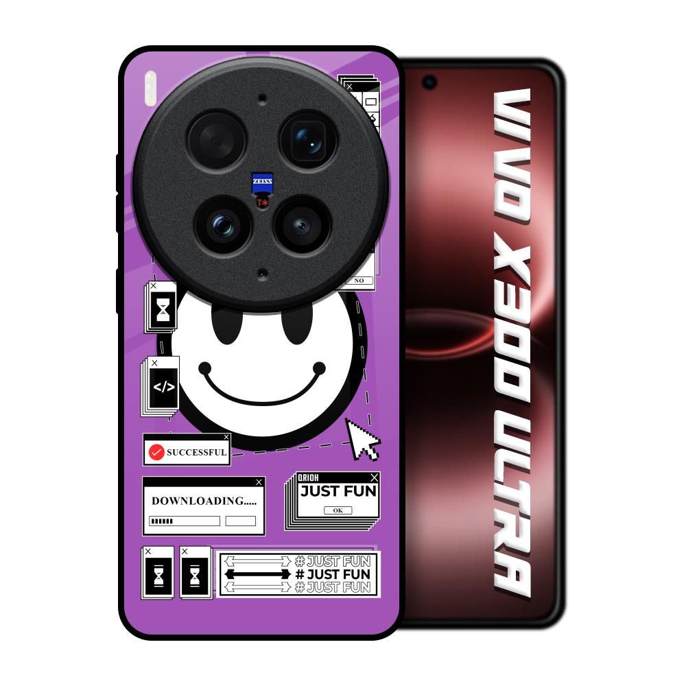 Code with Smile Vivo X300 Ultra 5G Glass Back Cover Online