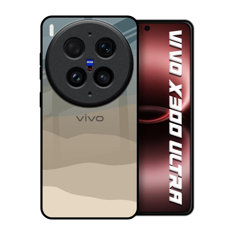 Abstract Mountain Pattern Vivo X300 Ultra 5G Glass Back Cover Online