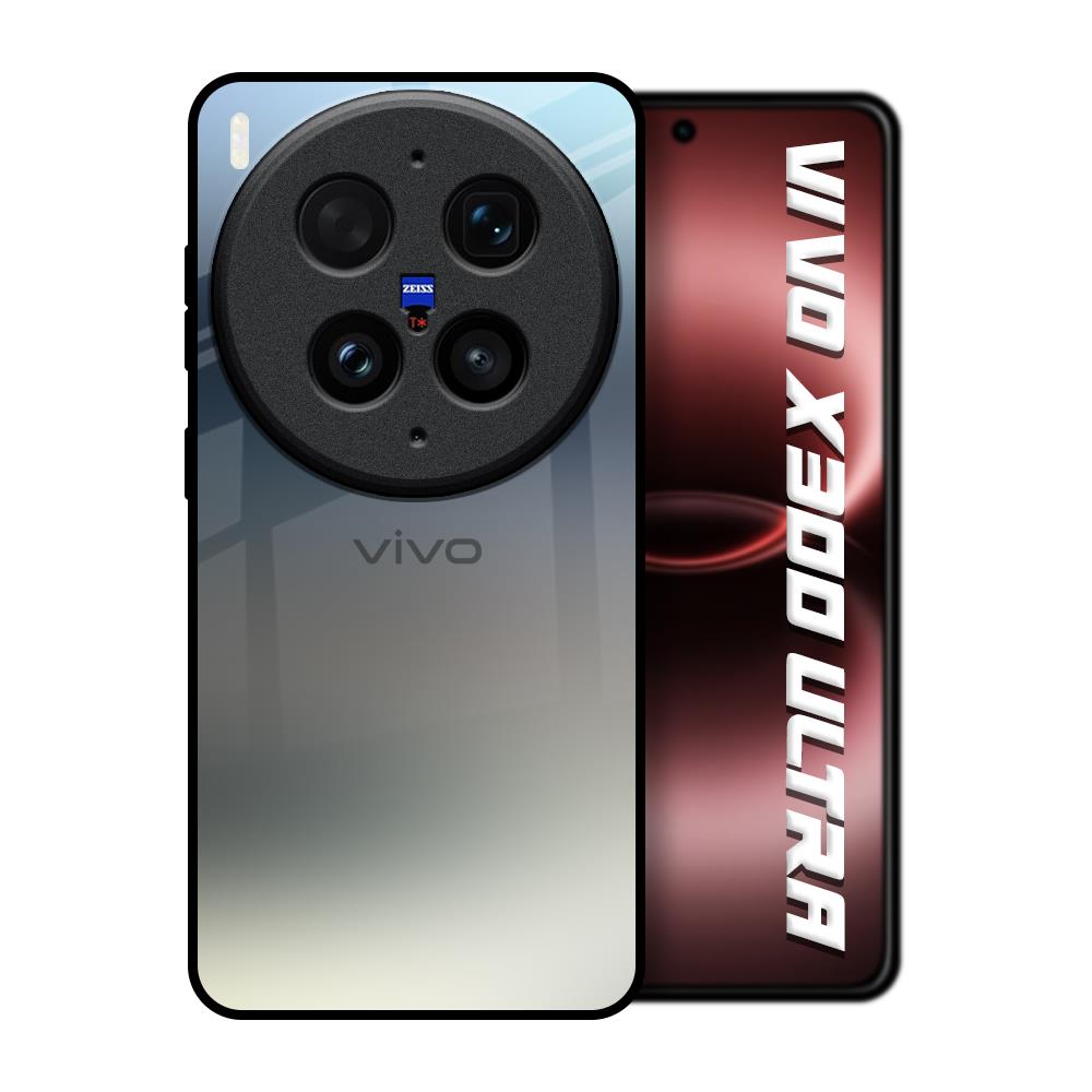 Tricolor Ombre Vivo X300 Ultra 5G Glass Back Cover Online