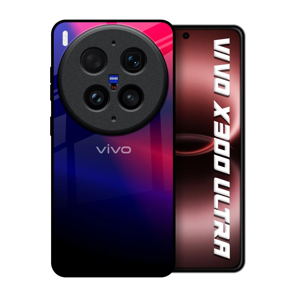 Blue Ombre Vivo X300 Ultra 5G Glass Back Cover Online