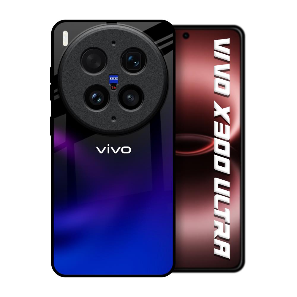 Black Onyx Vivo X300 Ultra 5G Glass Back Cover Online