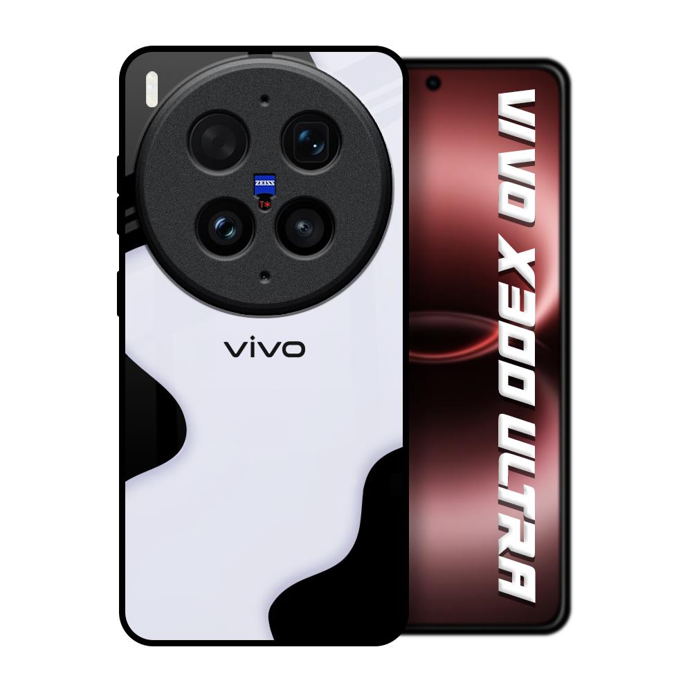 Wheat Cream Wavy Vivo X300 Ultra 5G Glass Back Cover Online