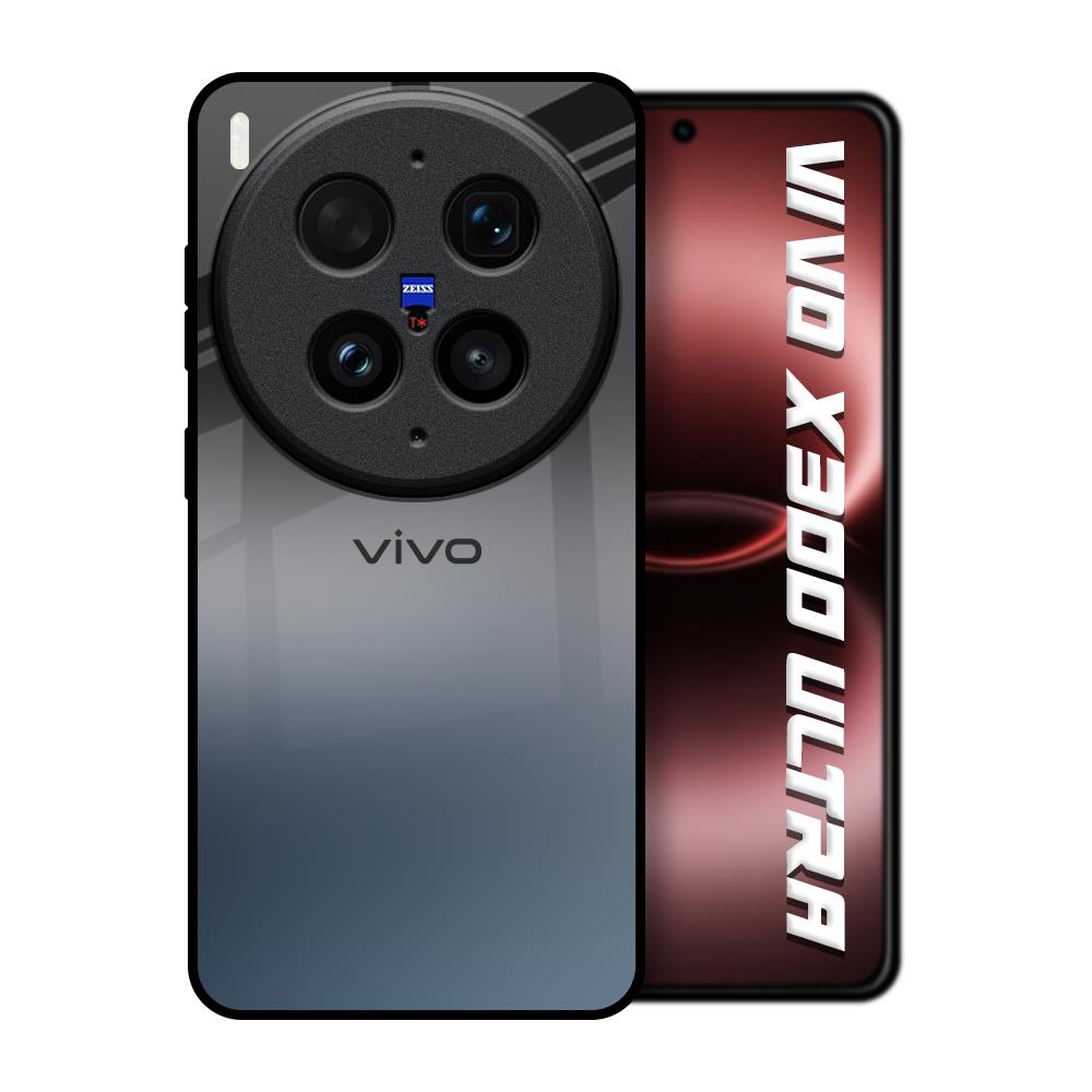 Dramatic Grey Vivo X300 Ultra 5G Glass Back Cover Online