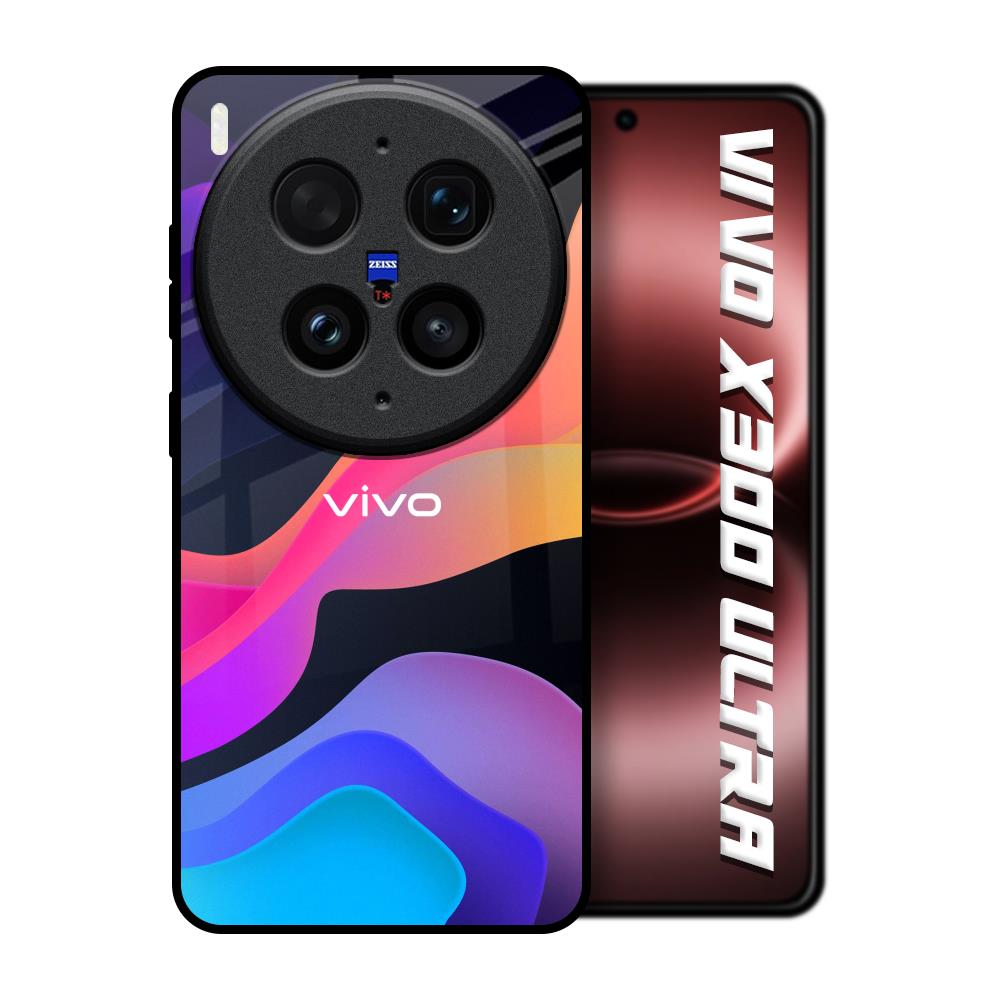 Colorful Fluid Vivo X300 Ultra 5G Glass Back Cover Online