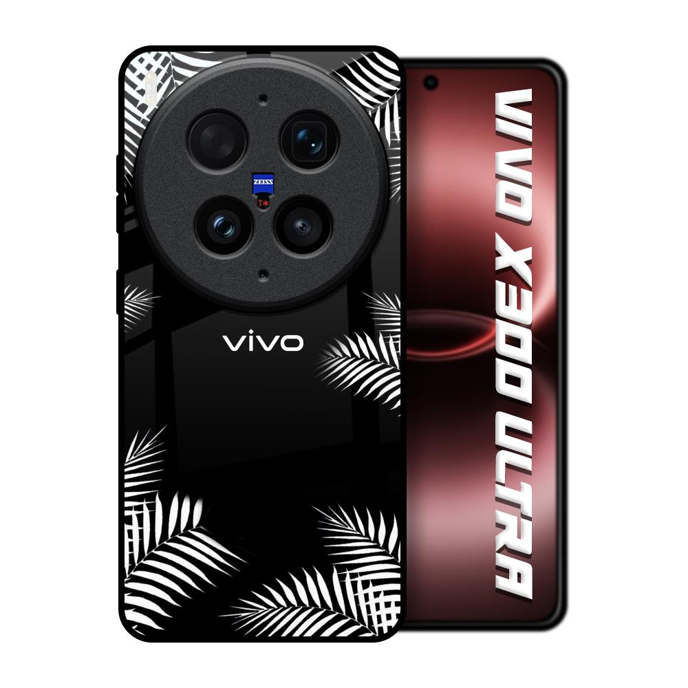 Zealand Fern Design Vivo X300 Ultra 5G Glass Back Cover Online