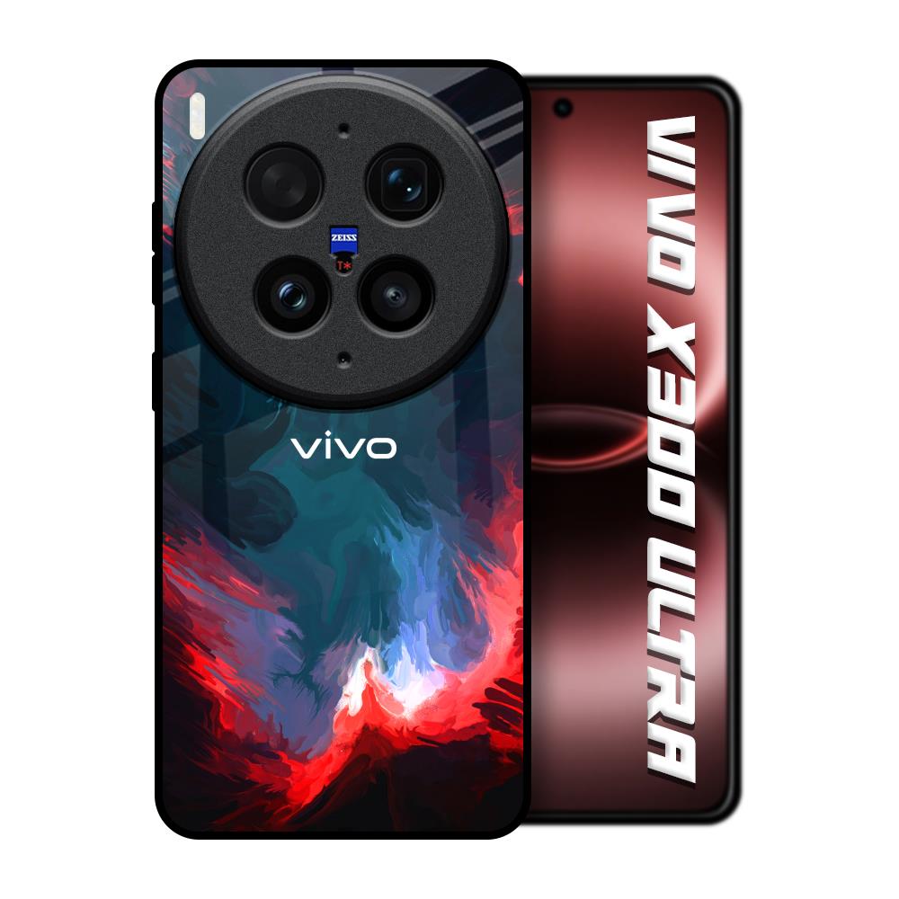 Brush Art Vivo X300 Ultra 5G Glass Back Cover Online