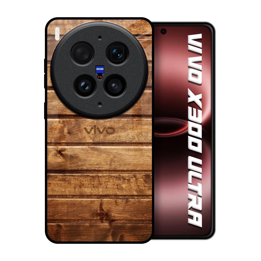 Wooden Planks Vivo X300 Ultra 5G Glass Back Cover Online