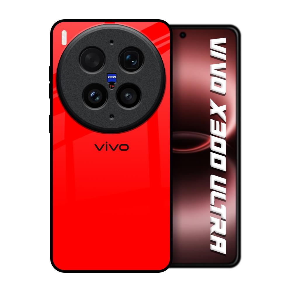 Blood Red Vivo X300 Ultra 5G Glass Back Cover Online
