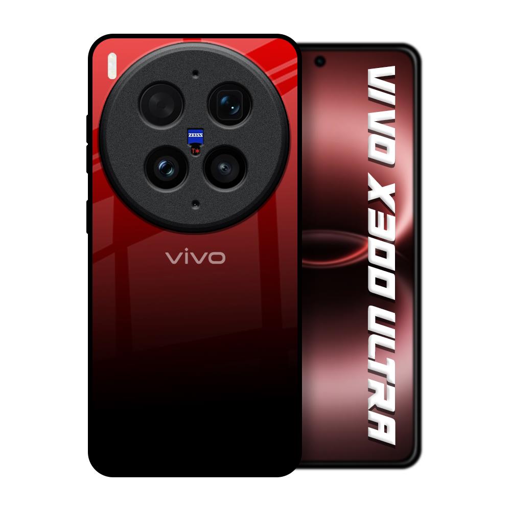 Maroon Faded Vivo X300 Ultra 5G Glass Back Cover Online