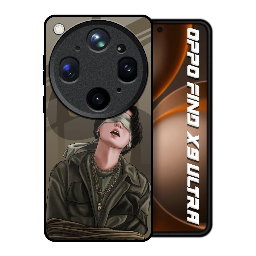 Blind Fold Oppo Find X9 Ultra 5G Glass Back Cover Online
