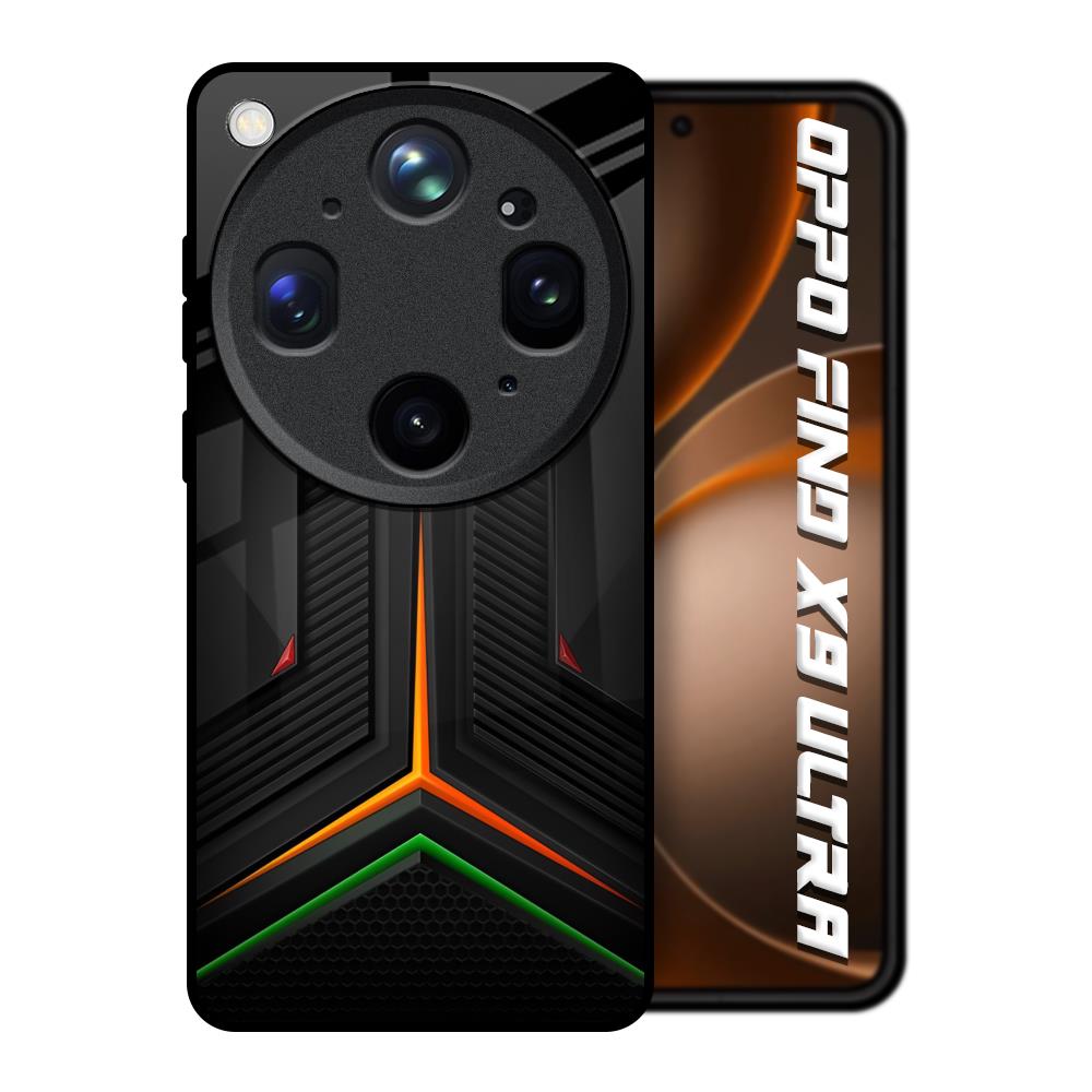 Modern Ultra Chevron Oppo Find X9 Ultra 5G Glass Back Cover Online