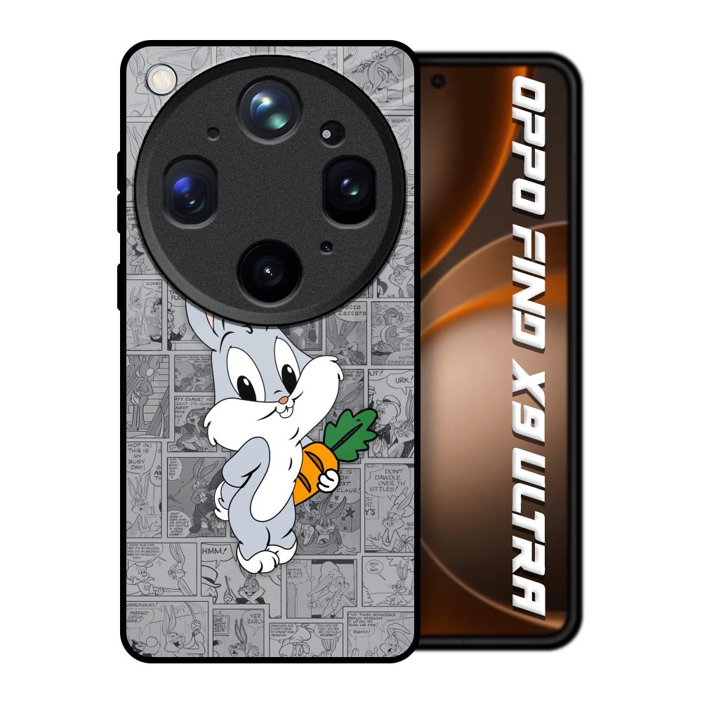 Cute Baby Bunny Oppo Find X9 Ultra 5G Glass Back Cover Online