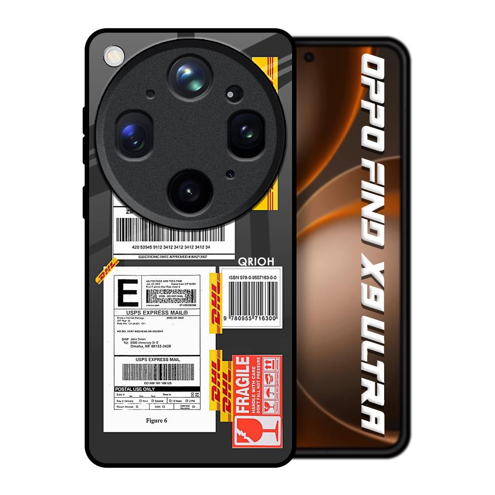 Cool Barcode Label Oppo Find X9 Ultra 5G Glass Back Cover Online