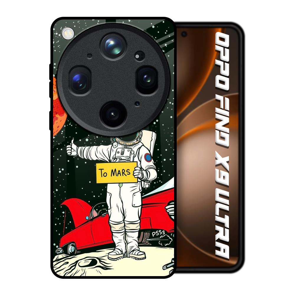 Astronaut on Mars Oppo Find X9 Ultra 5G Glass Back Cover Online
