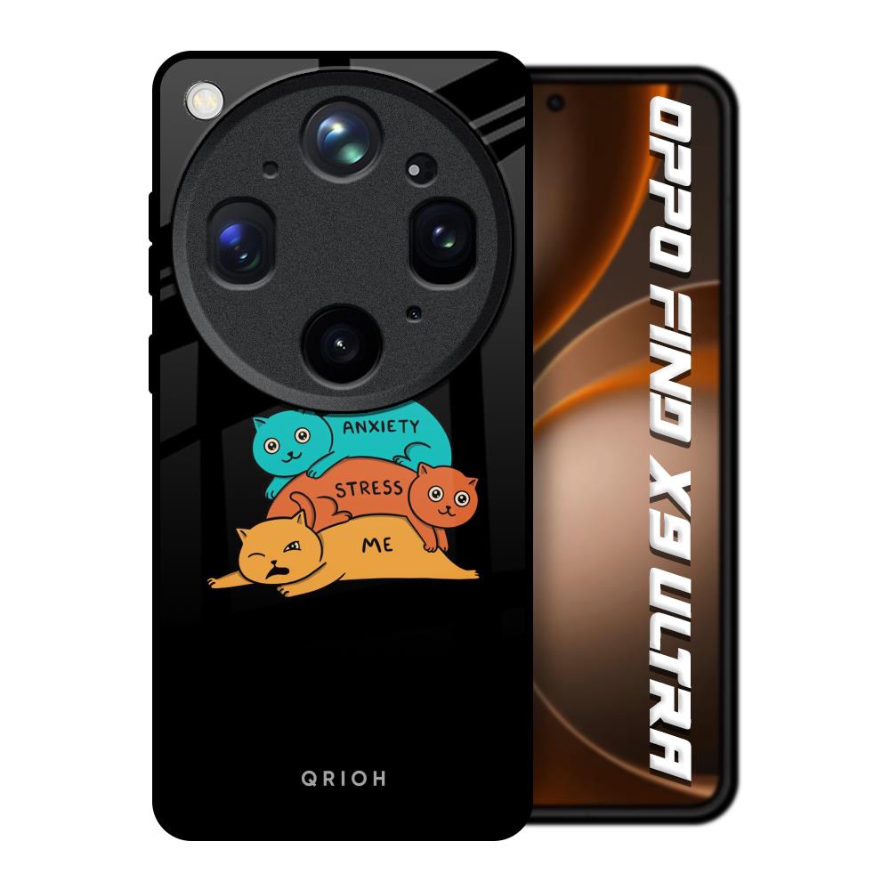 Anxiety Stress Oppo Find X9 Ultra 5G Glass Back Cover Online