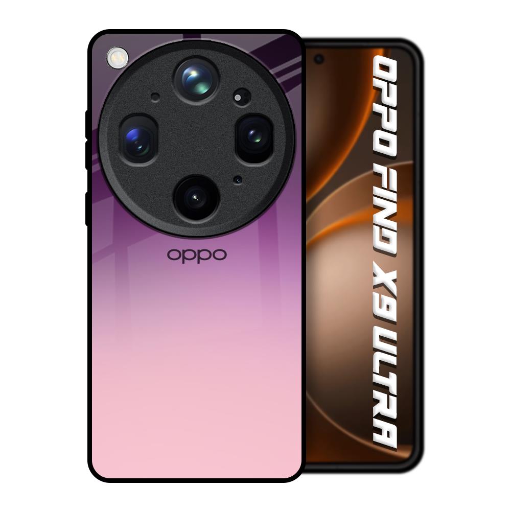 Purple Gradient Oppo Find X9 Ultra 5G Glass Back Cover Online