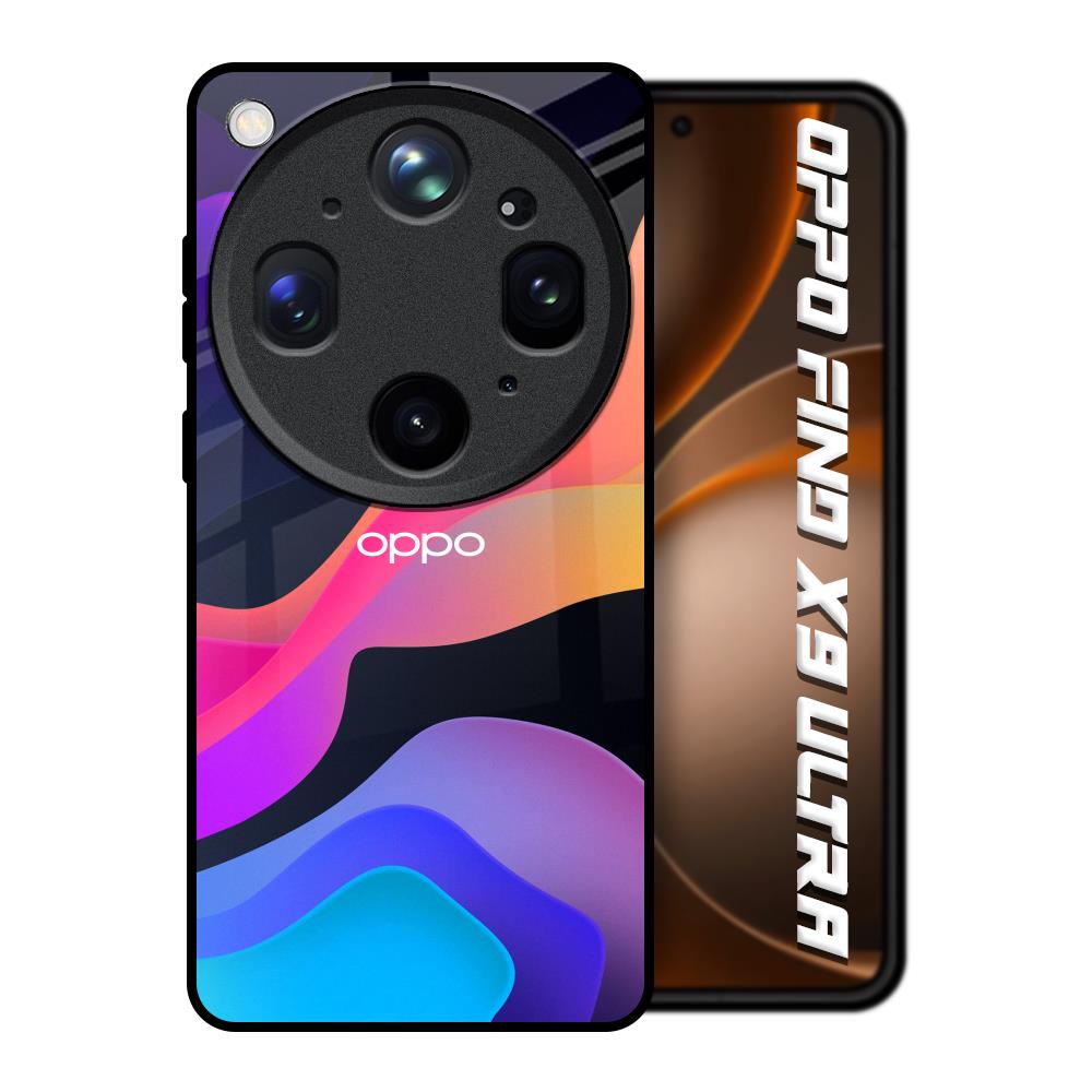 Colorful Fluid Oppo Find X9 Ultra 5G Glass Back Cover Online