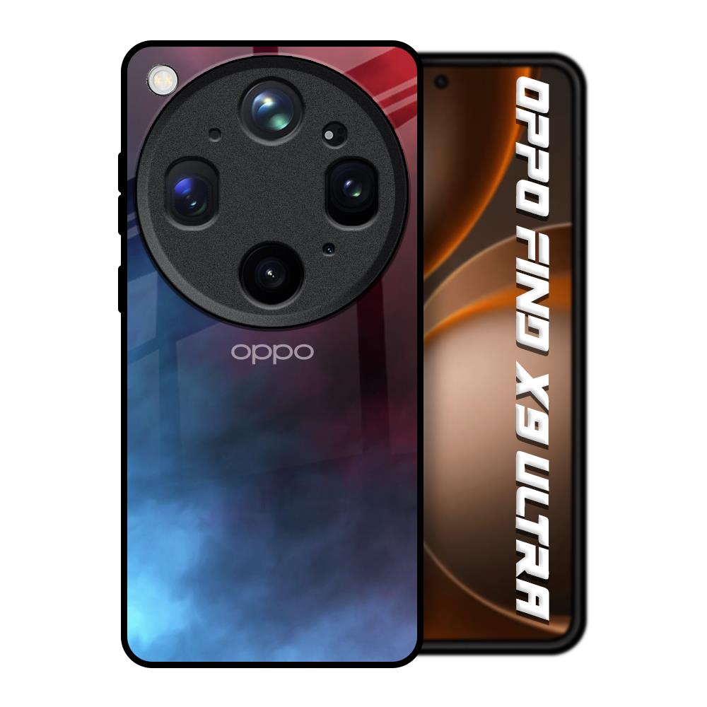 Smokey Watercolor Oppo Find X9 Ultra 5G Glass Back Cover Online