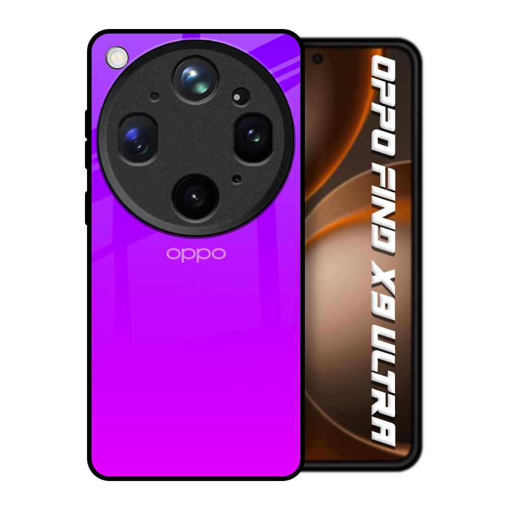 Purple Pink Oppo Find X9 Ultra 5G Glass Back Cover Online