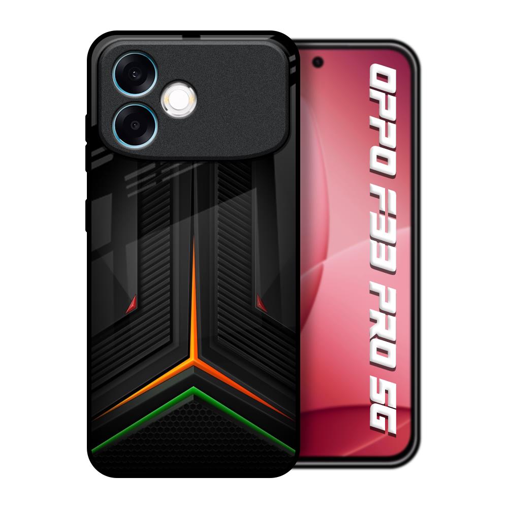 Modern Ultra Chevron Oppo F33 Pro 5G Glass Back Cover Online