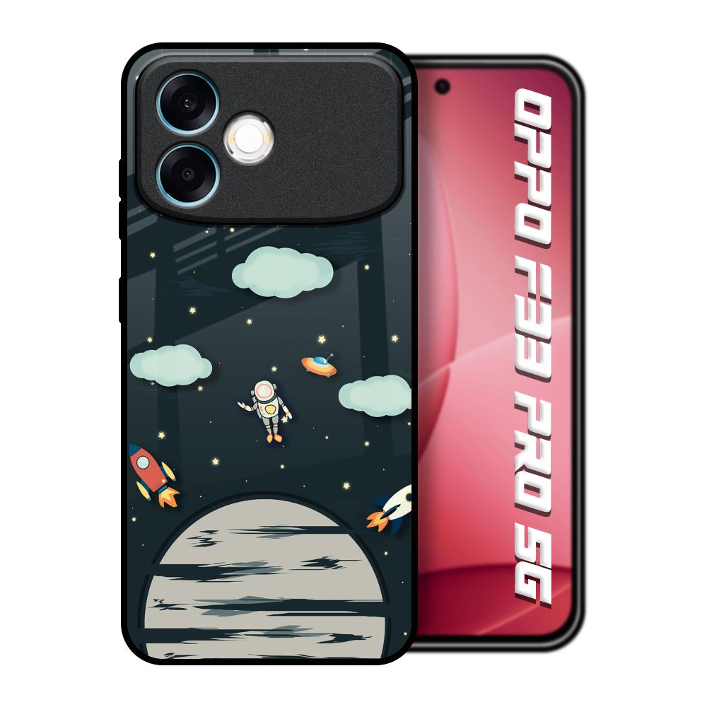 Astronaut Dream Oppo F33 Pro 5G Glass Back Cover Online