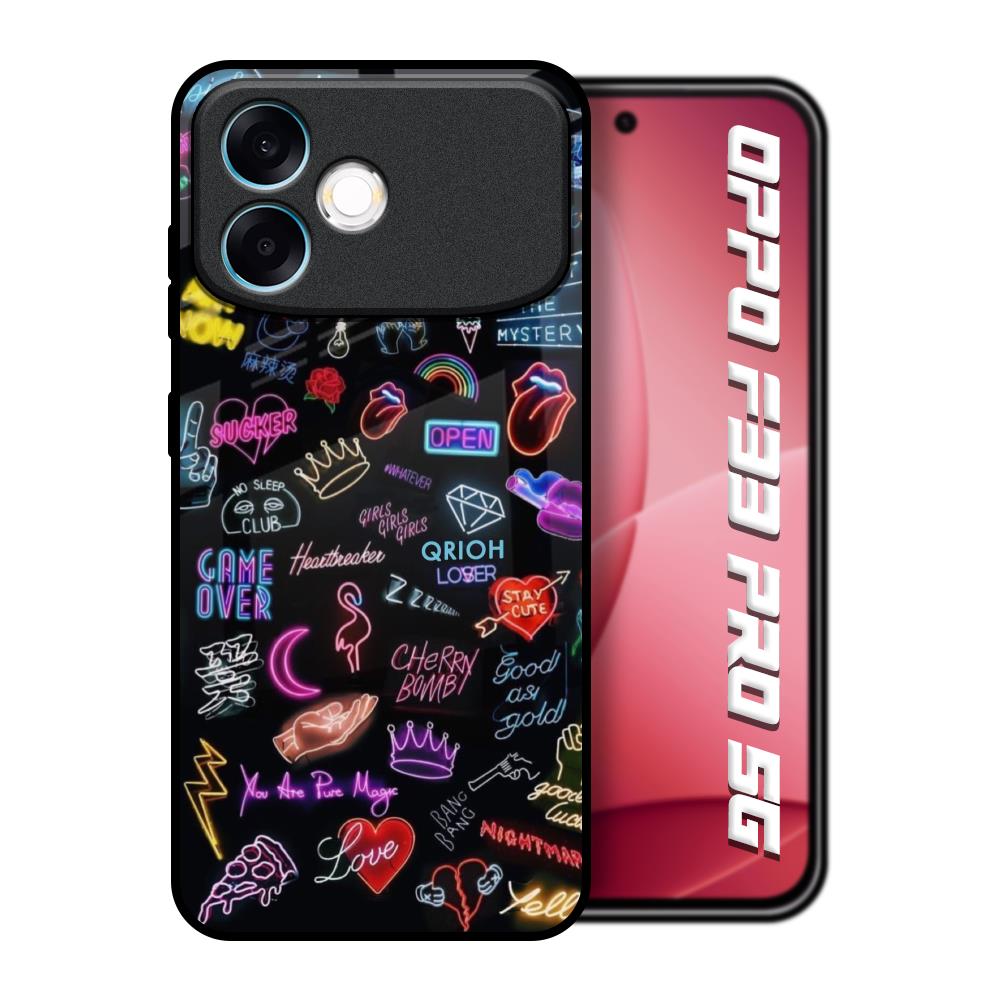Accept The Mystery Oppo F33 Pro 5G Glass Back Cover Online