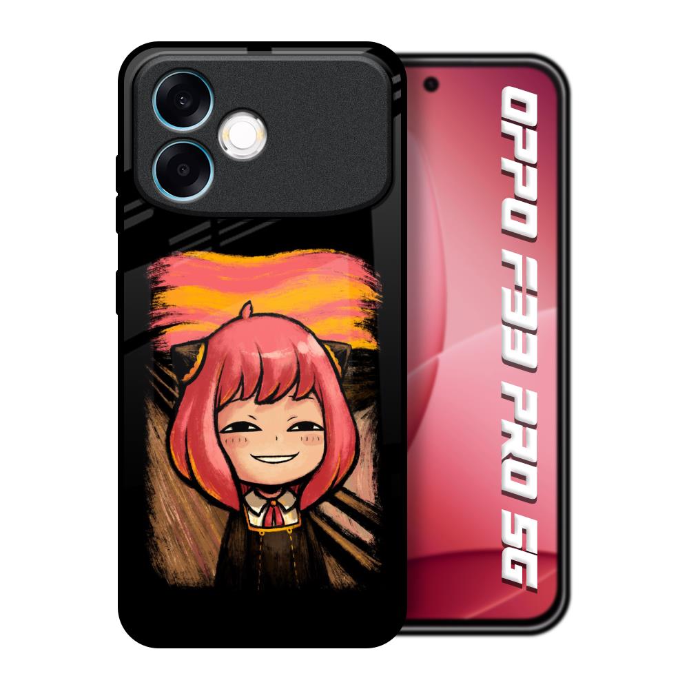 Spy X Family Oppo F33 Pro 5G Glass Back Cover Online