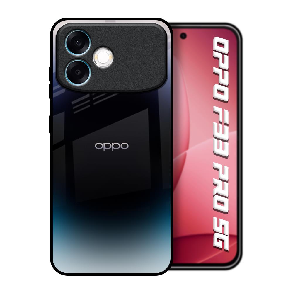 Black Obsidian Oppo F33 Pro 5G Glass Back Cover Online