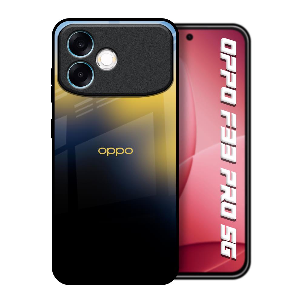 Sunflower Garden Oppo F33 Pro 5G Glass Back Cover Online