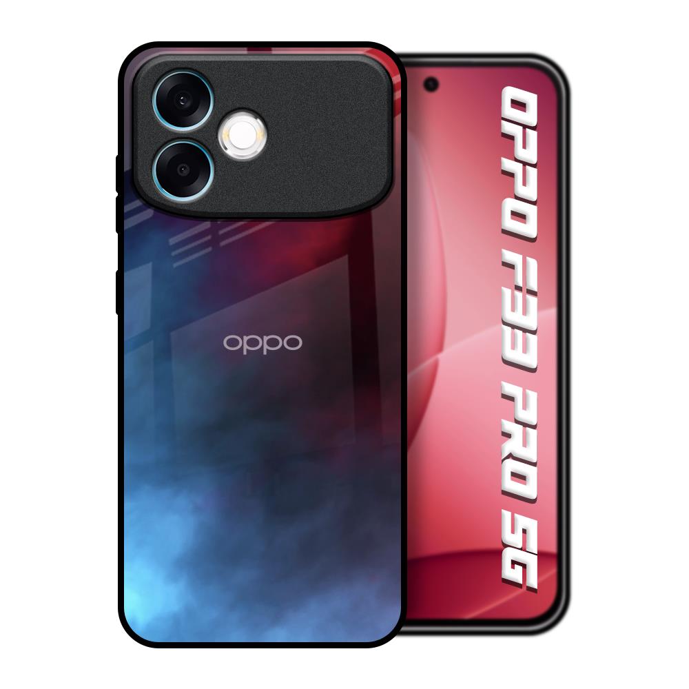 Smokey Watercolor Oppo F33 Pro 5G Glass Back Cover Online