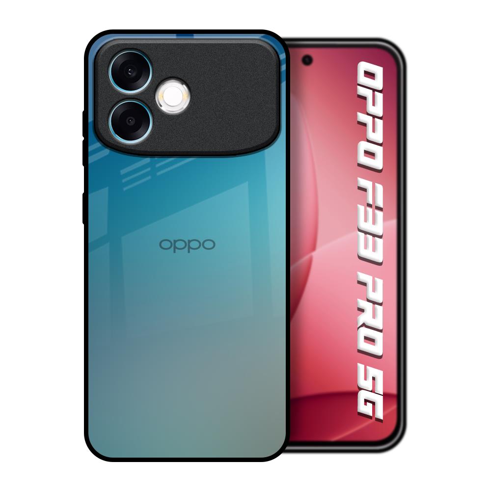 Sea Theme Gradient Oppo F33 Pro 5G Glass Back Cover Online