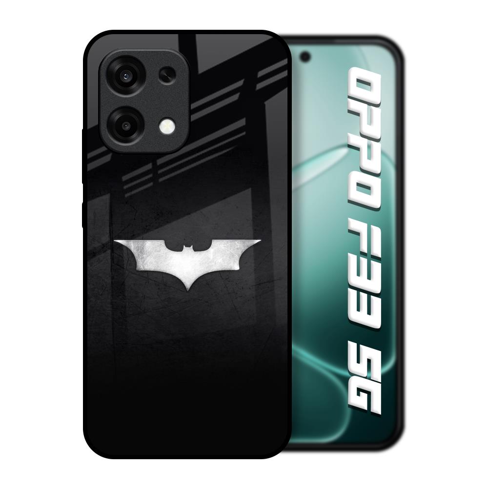 Super Hero Logo Oppo F33 5G Glass Back Cover Online
