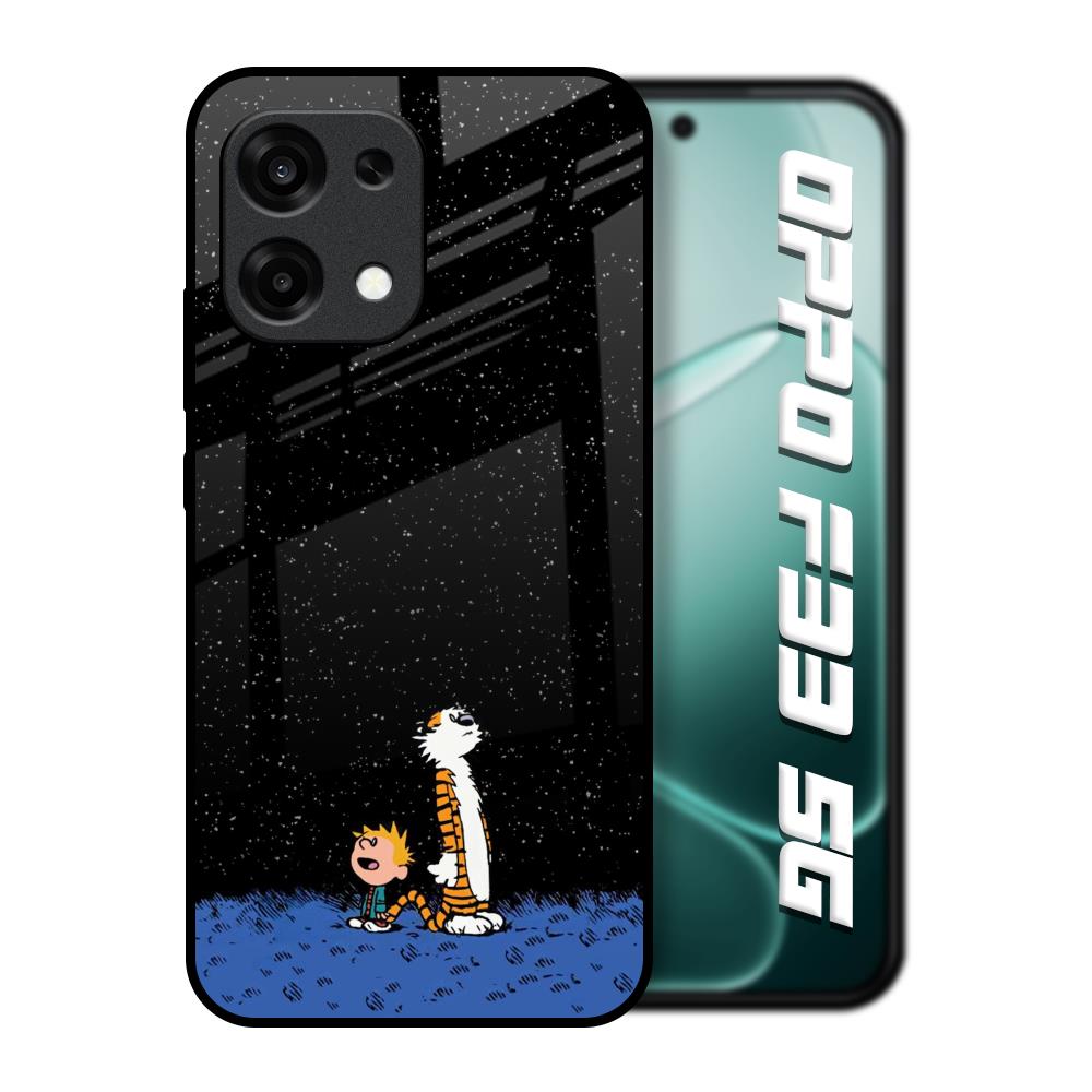 Night Sky Star Oppo F33 5G Glass Back Cover Online