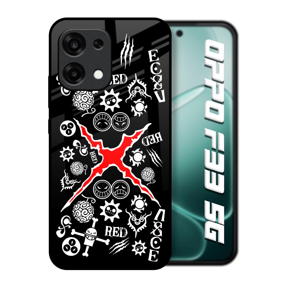 Red Zone Oppo F33 5G Glass Back Cover Online