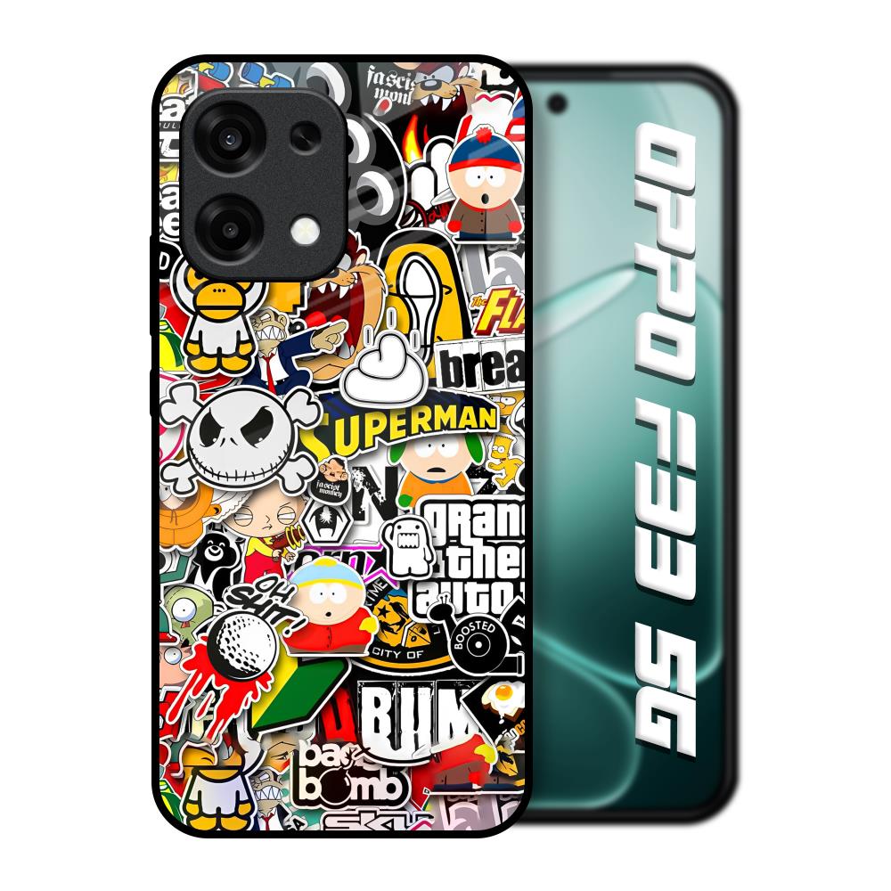 Boosted Oppo F33 5G Glass Back Cover Online