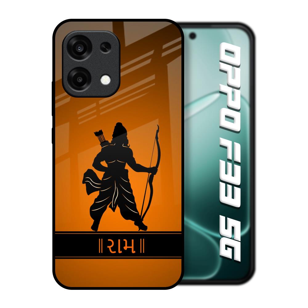 Halo Rama Oppo F33 5G Glass Back Cover Online