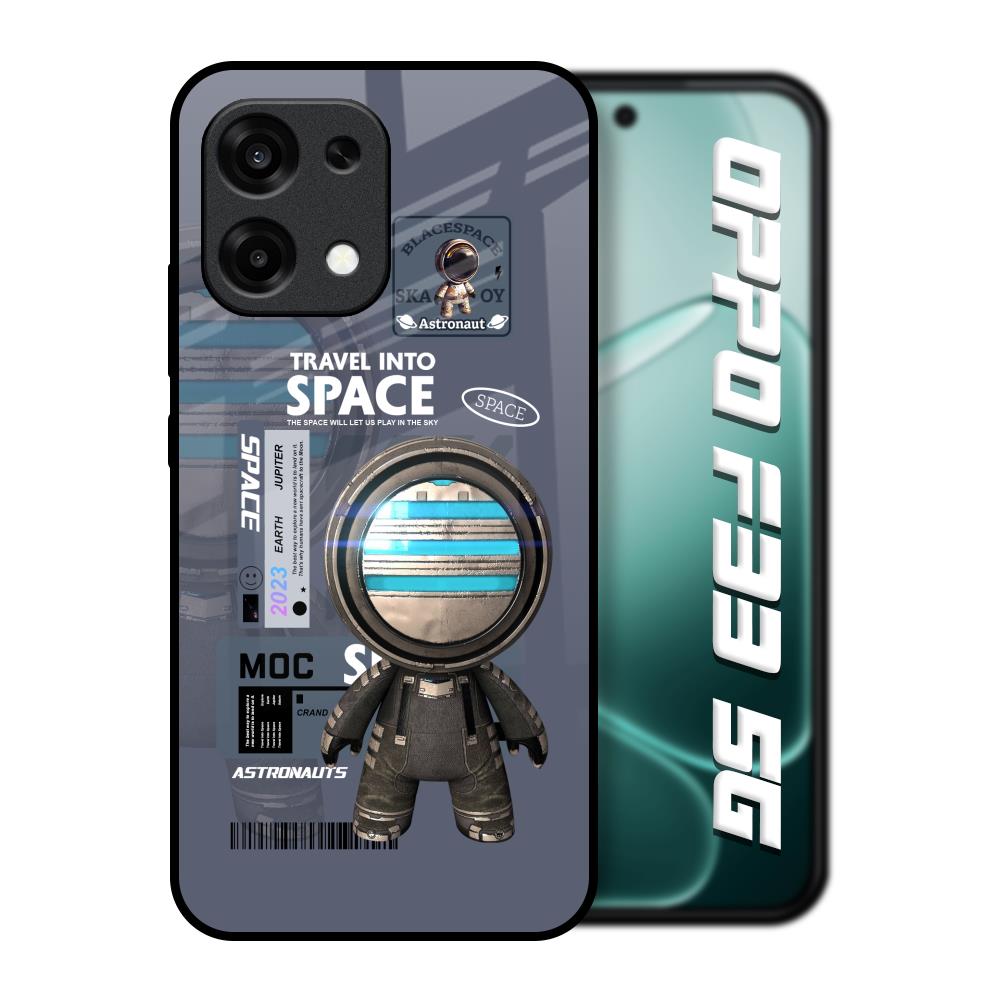 Space Travel Oppo F33 5G Glass Back Cover Online