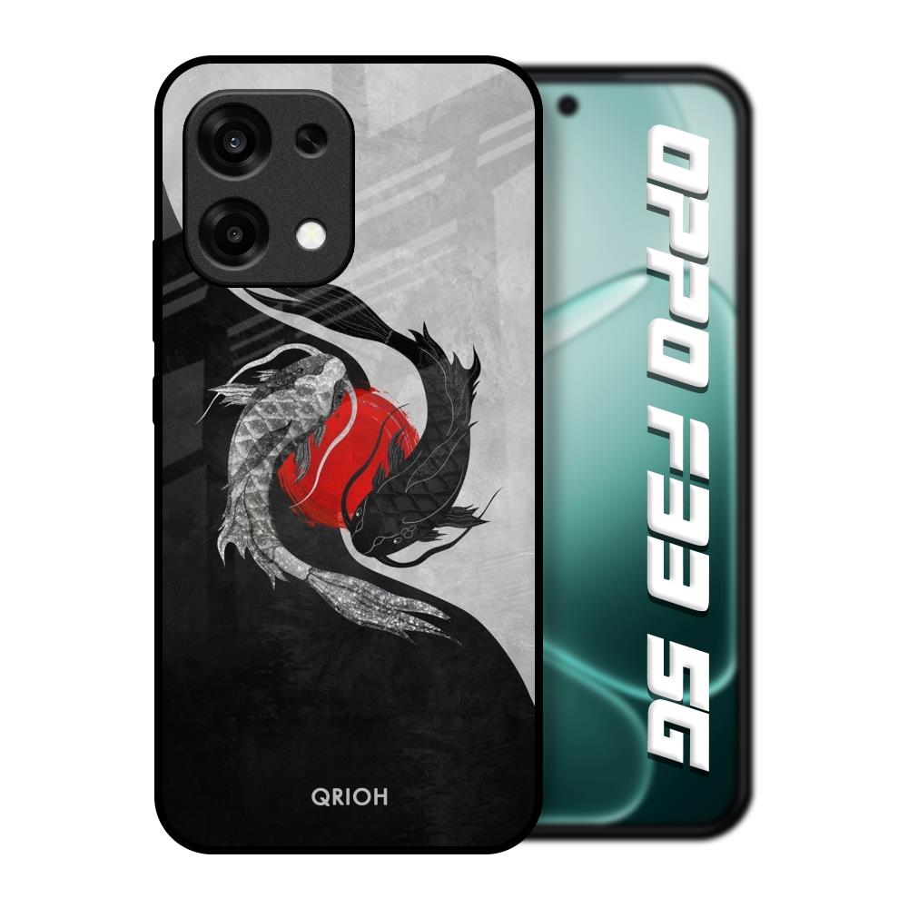 Japanese Art Oppo F33 5G Glass Back Cover Online