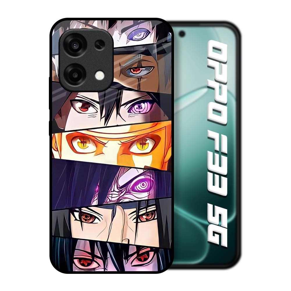 Anime Eyes Oppo F33 5G Glass Back Cover Online