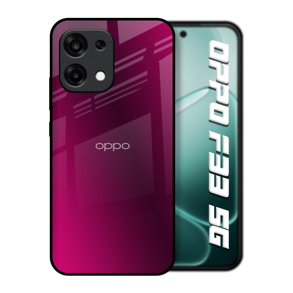 Pink Burst Oppo F33 5G Glass Back Cover Online