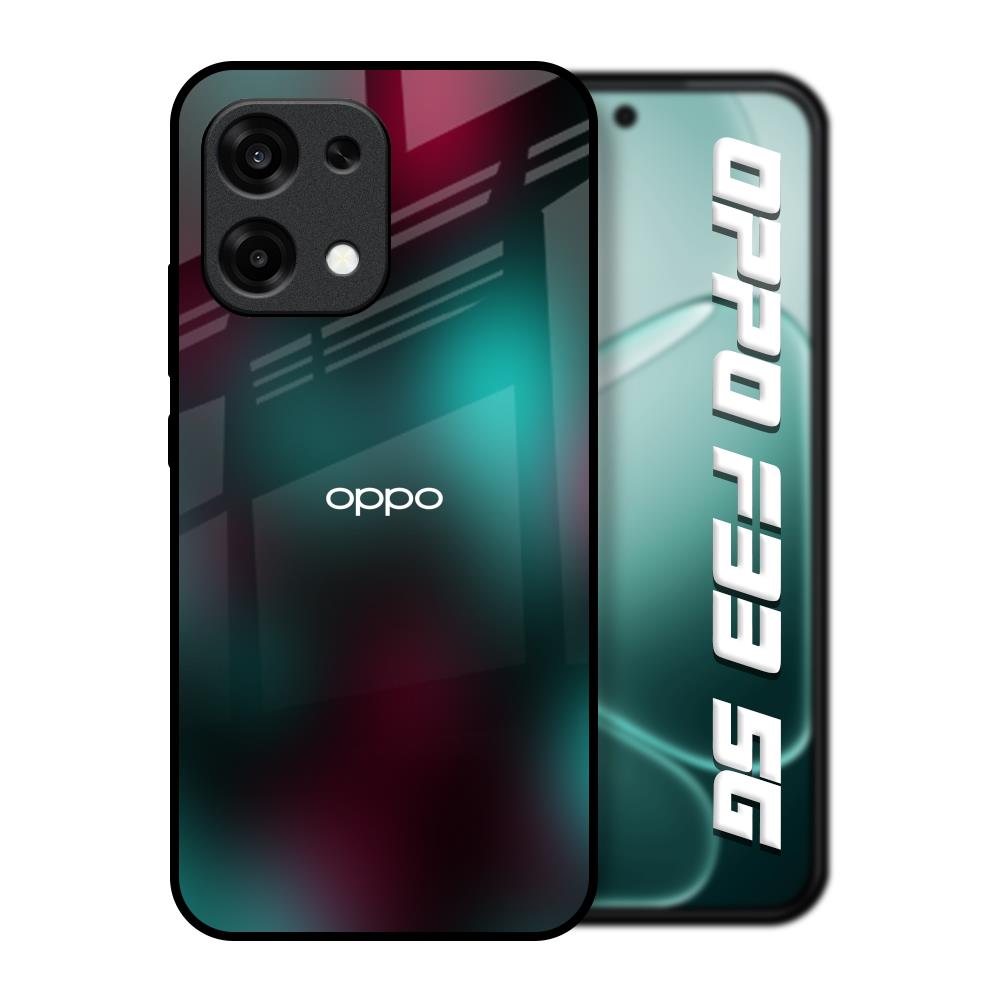 Dark Gradiant Oppo F33 5G Glass Back Cover Online