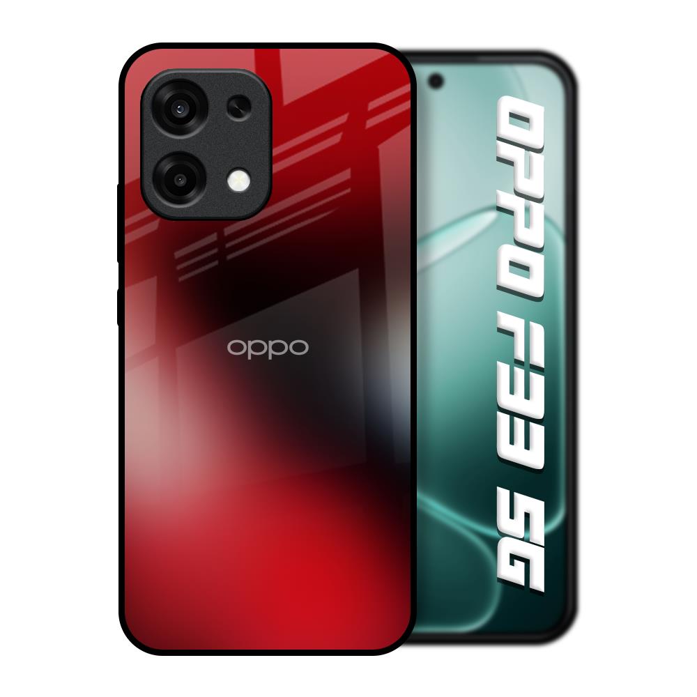 Red Garnet Oppo F33 5G Glass Back Cover Online