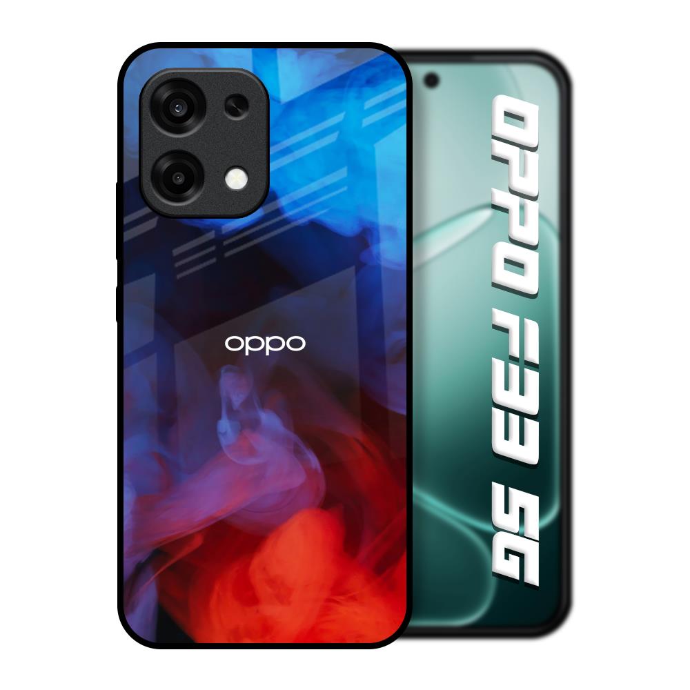Dim Smoke Oppo F33 5G Glass Back Cover Online