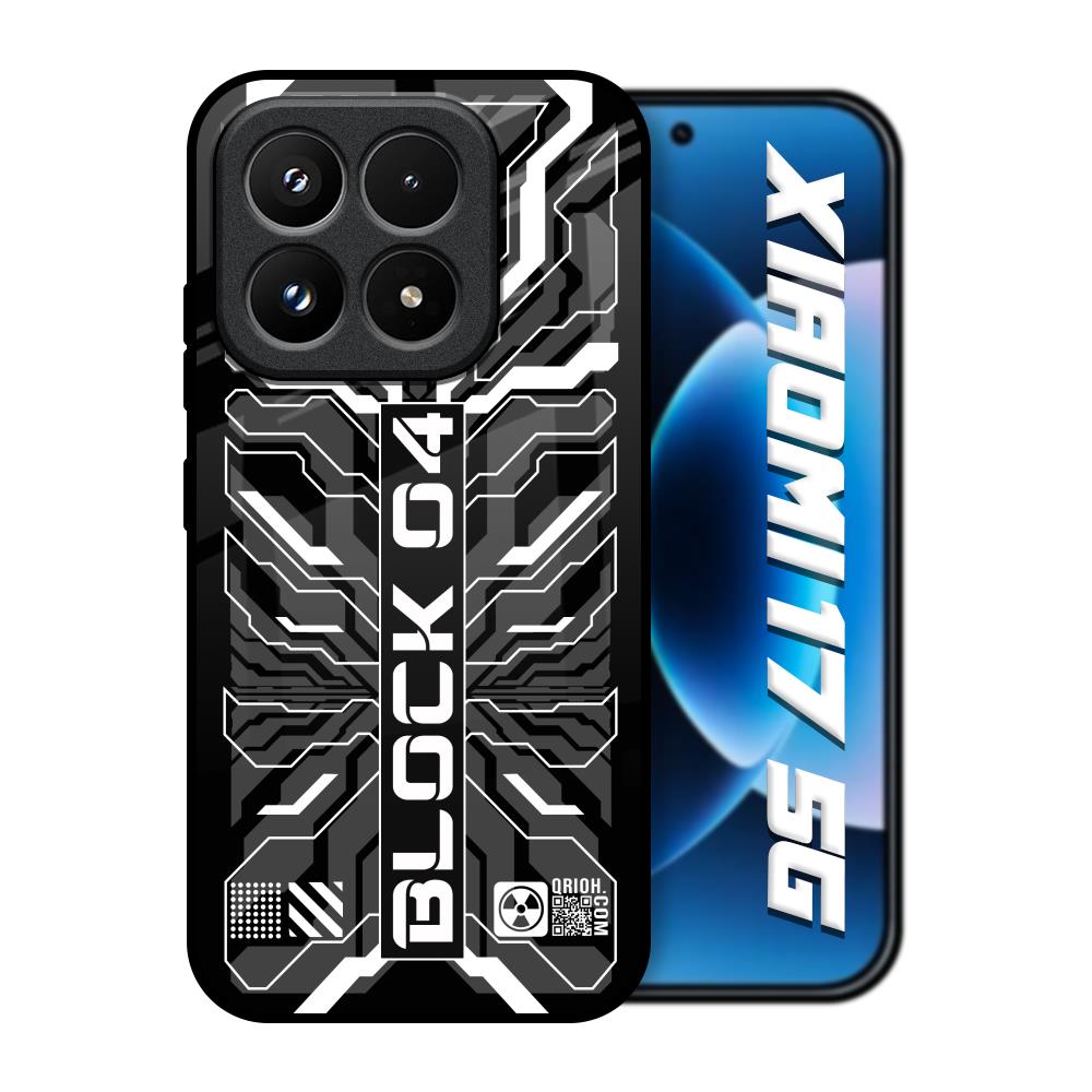 Monochrome Magic Xiaomi 17 5G Glass Back Cover Online