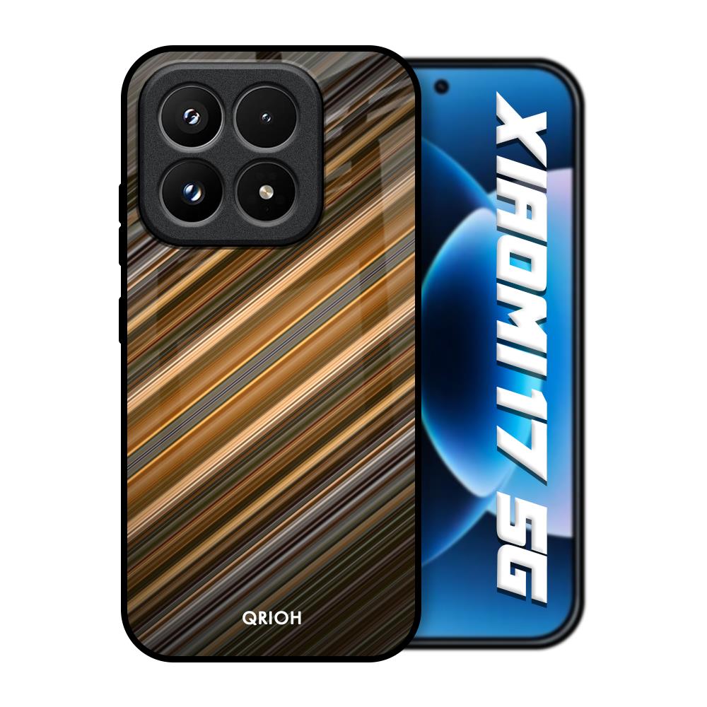 Diagonal Slash Pattern Xiaomi 17 5G Glass Back Cover Online